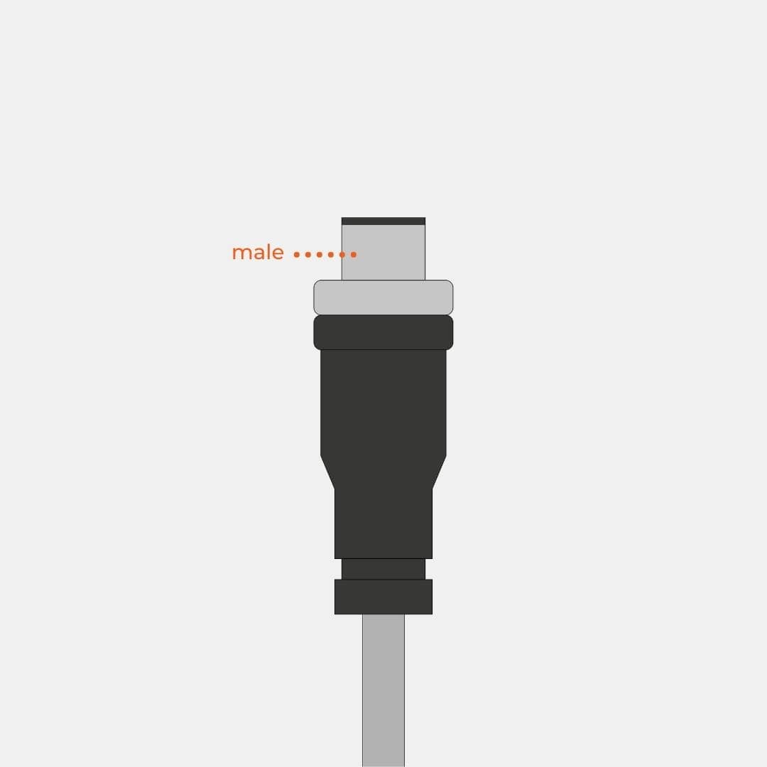 M12 Male Connector
